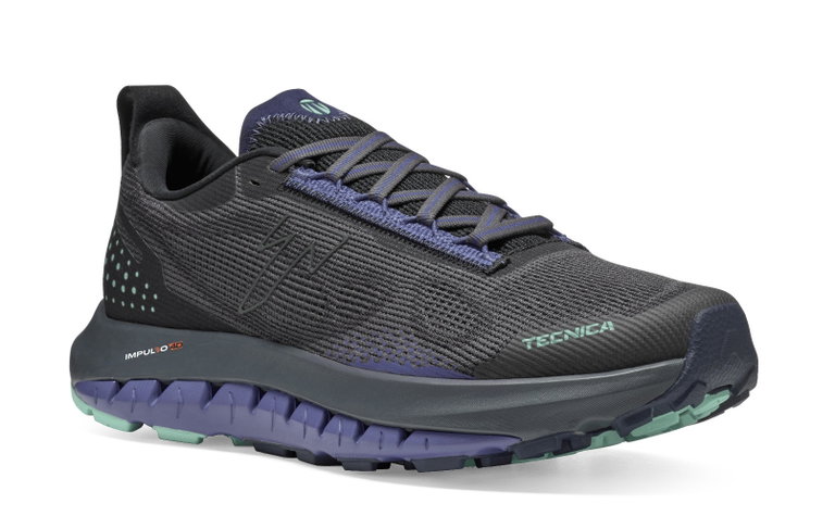Tecnica Trail-Laufschuhe Pyrox Hybrid (atmungsaktiv) 2025 schwarz/violett Damen